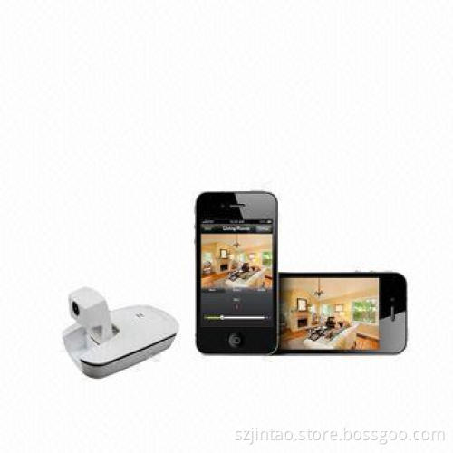 Wi-Fi Camera with Manual Focus, Viewing on PC, iPhone, iPad, Supports Pear-to-pear Live Video